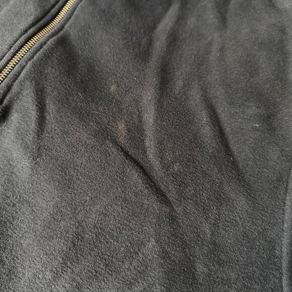 Callaway Golf Mock Neck 1/4 Zip Brushed Fleece Black Pullover Sweatshirt Size M - Picture 6 of 15